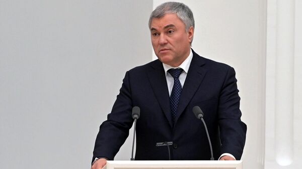 Președintele Dumei de Stat a Federației Ruse, Veaceslav Volodin,  - Sputnik Moldova