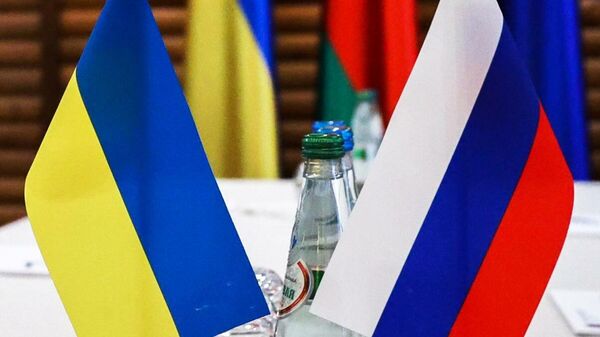 Пресс-конференция по итогам третьего раунда переговоров между Россией и Украиной - Sputnik Молдова