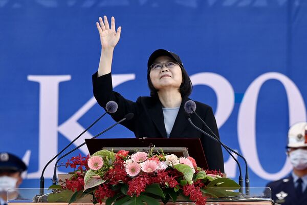 Цай Инвэнь уже шесть лет является президентом Тайваня. Она критикует политику сближения Тайваня с КНР и выступает за независимость острова и провозглашение Тайваньской республики. - Sputnik Молдова
