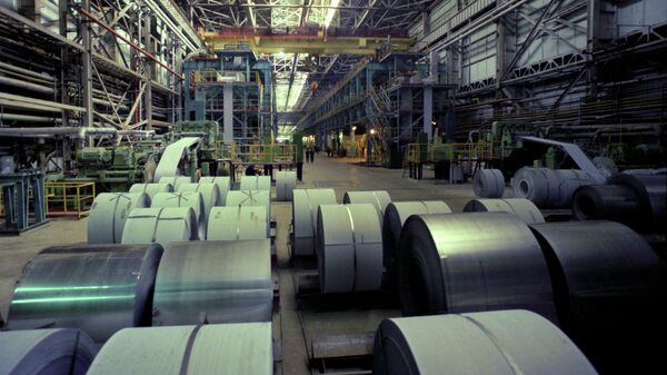 Uzine, industria metalurgică și siderurgică în Federația Rusă  - Sputnik Moldova