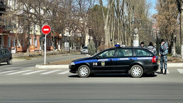 Автомобиль милиции Тирасполя - Sputnik Молдова