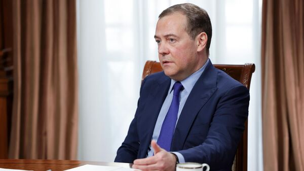 Vicepreședintele Consiliului de Securitate al Federației Ruse, Dmitri Medvedev - Sputnik Moldova