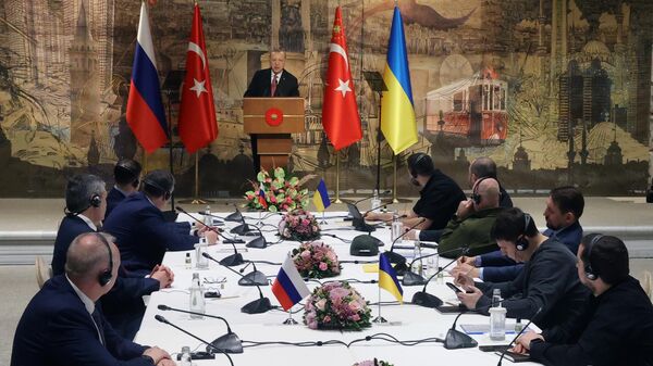 Negocierele ruso-ucrainene la Istanbul, Turcia - Sputnik Moldova-România