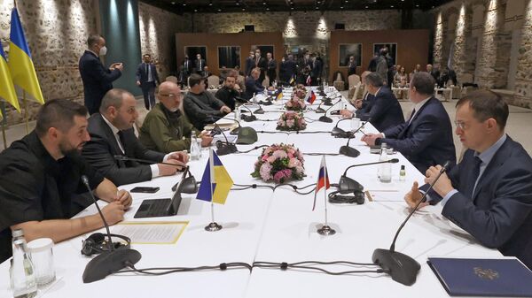 Переговоры России и Украины в Стамбуле - Sputnik Moldova-România