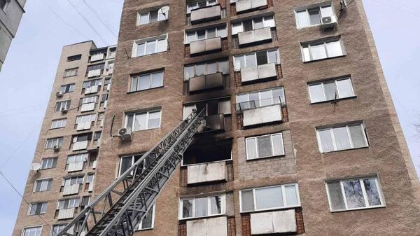 Incendiu pe bulevardul Moscovei din Capitală - Sputnik Молдова