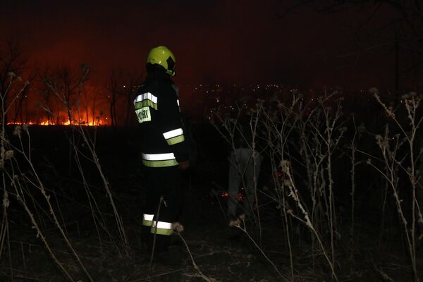 Степные пожарам в Гагаузии - Sputnik Moldova