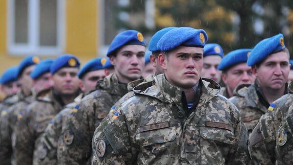 Militari ucraineni - Sputnik Moldova-România