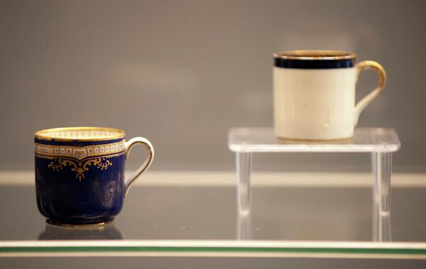 Чашки с &quot;Титаника&quot; в Музее в Нью-Йорке. - Sputnik Молдова