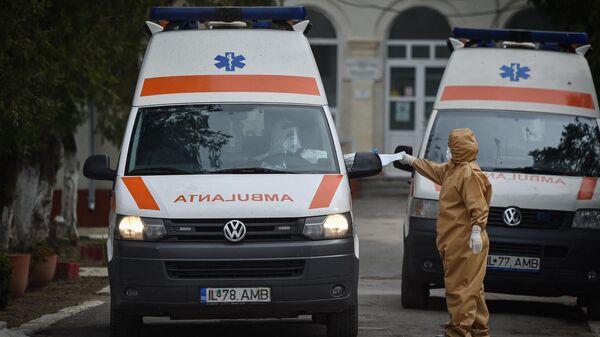 Ambulanță, România - Sputnik Moldova-România