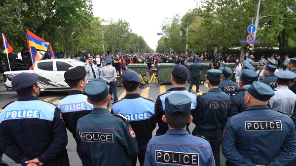 Протесты в Ереване - Sputnik Молдова