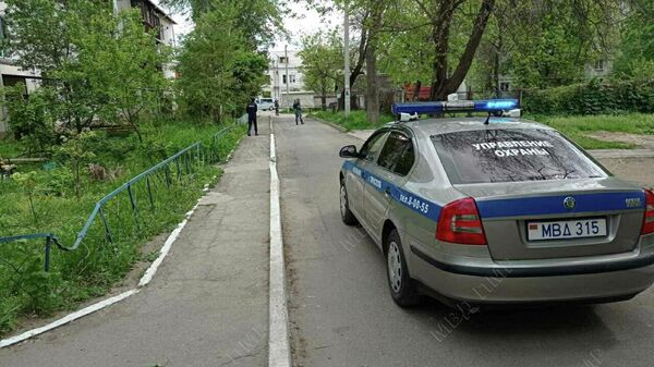 Автомобиль милиции Приднестровья в Тирасполе - Sputnik Молдова