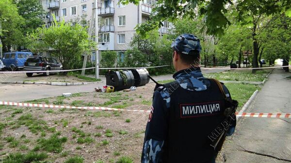 Боеприпасы, найденные в мусорном контейнере в Тирасполе - Sputnik Молдова