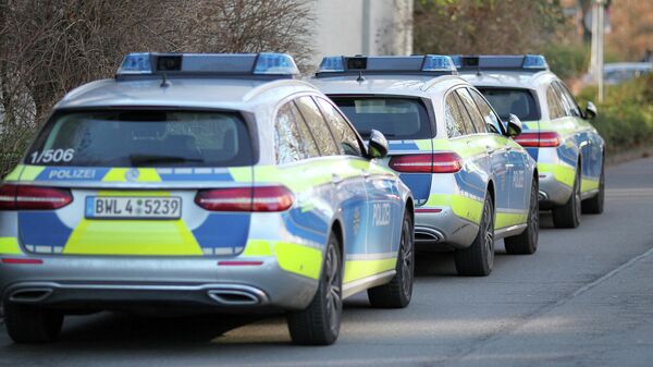 Автомобили полиции Германии - Sputnik Moldova