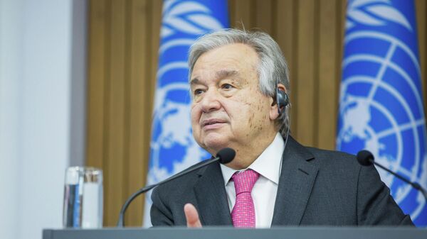 Генеральный секретарь ООН Антониу Гутерреш - Sputnik Moldova-România