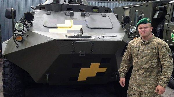 Militar ucrainean și tehnică militară - Sputnik Moldova