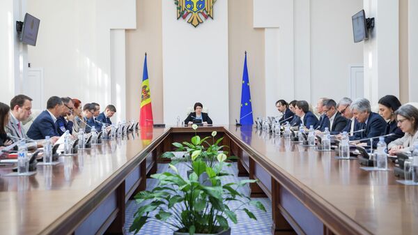 Заседание Комиссии по чрезвычайным ситуациям Молдовы - Sputnik Молдова