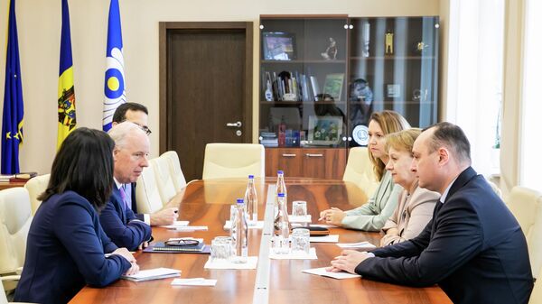 Встреча руководства ПСРМ с послом США в Молдове Логсдоном - Sputnik Молдова