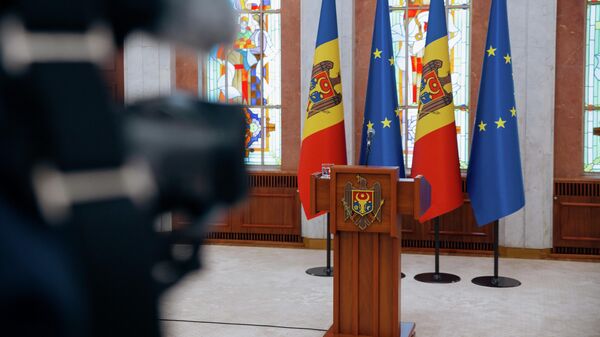În incinta sediului Președinției Republicii Moldova - Sputnik Moldova