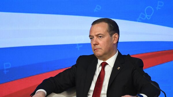 Vicepreședintele Consiliului de Securitate al Rusiei, Dmitri Medvedev - Sputnik Moldova-România