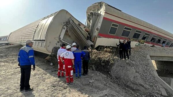 Accident feroviar grav în Iran - Sputnik Moldova