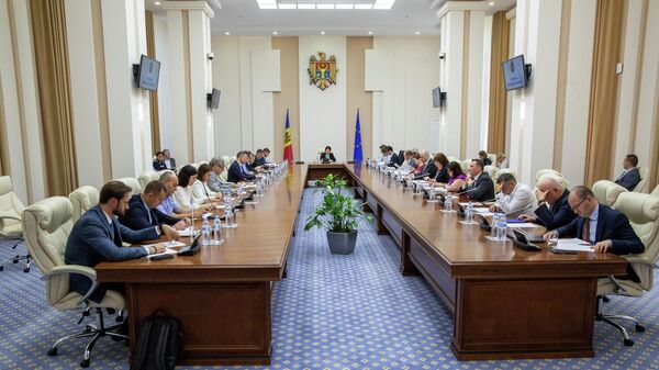 Заседание Комиссии по ЧС - Sputnik Moldova
