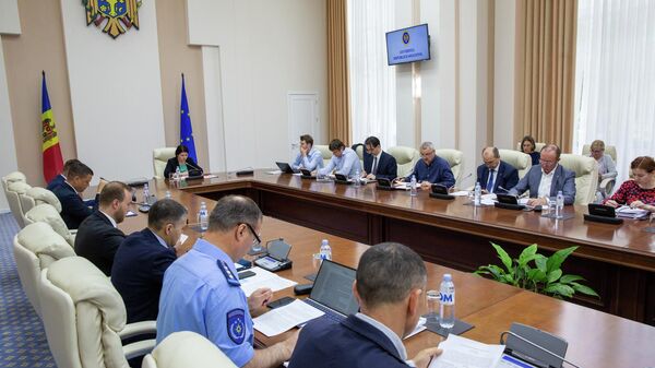 Заседание Комиссии по ЧС - Sputnik Молдова
