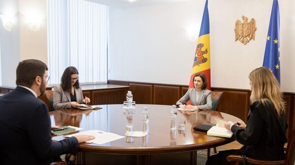 Președinta Maia Sandu cu Ambasadorul Serbiei în Republica Moldova - Sputnik Moldova
