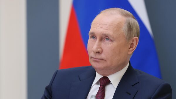 Президент РФ В. Путин выступил на Евразийском экономическом форуме - Sputnik Молдова