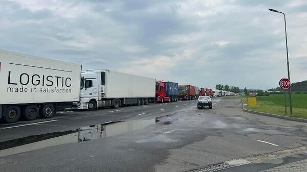 camioane la frontieră - Sputnik Moldova