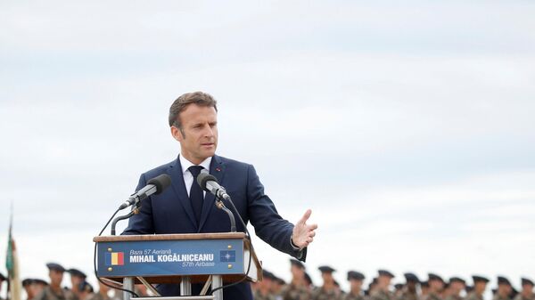 Emmanuel Macron - Sputnik Moldova-România