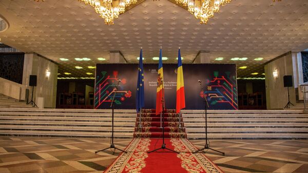 Ședința comună a Parlamentelor Republicii Moldova și României - Sputnik Moldova