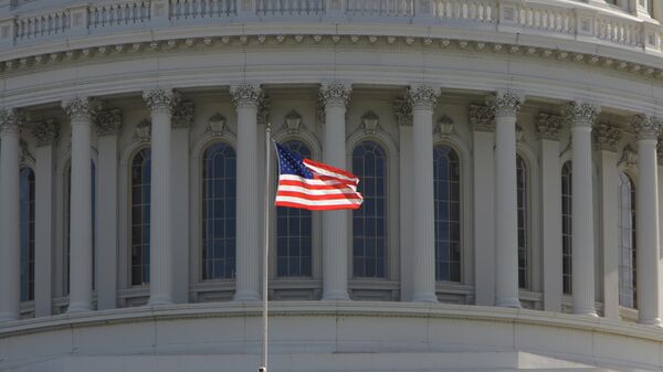 Капитолий, здание в Вашингтоне, где заседает конгресс США - Sputnik Moldova-România