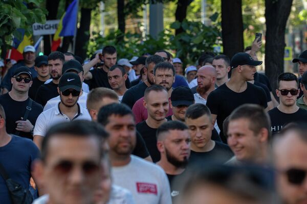 Protest organizat de Mișcarea civică „O viață nouă”, Chișinău, 19 iunie 2022 - Sputnik Moldova