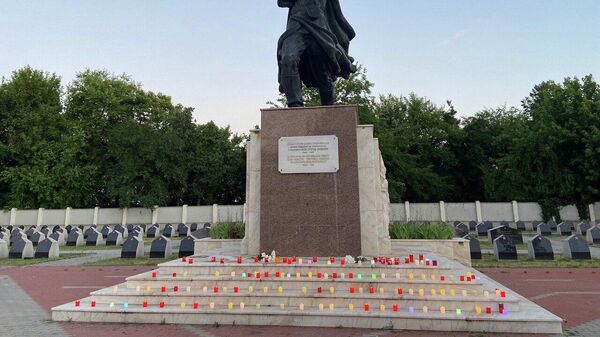 În București a avut loc acțiunea „Lumânarea memoriei” - Sputnik Moldova-România