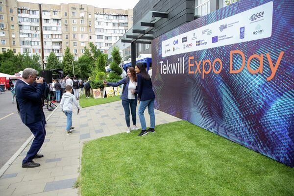 Un stand de la Tekwill Expo Day 2022 - Sputnik Moldova