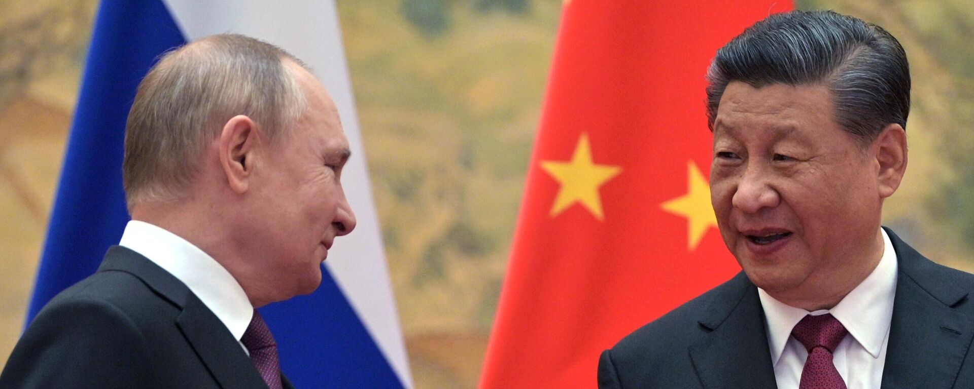 Президент РФ Владимир Путин и председатель КНР Си Цзиньпин - Sputnik Молдова, 1920, 17.03.2023
