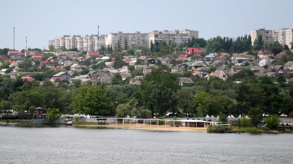 Вид на реку Днепр и Херсон - Sputnik Молдова