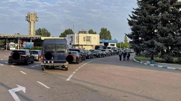 КПП граница Молдовы Леушены - Sputnik Молдова