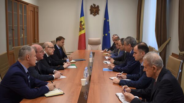 Vicepremierul pentru reintegrare Oleg Serebrian a avut o întrevedere cu Reprezentantului Special al Federației Ruse în procesul de negocieri privind reglementarea transnistreană Vitalii Treapițîn - Sputnik Moldova