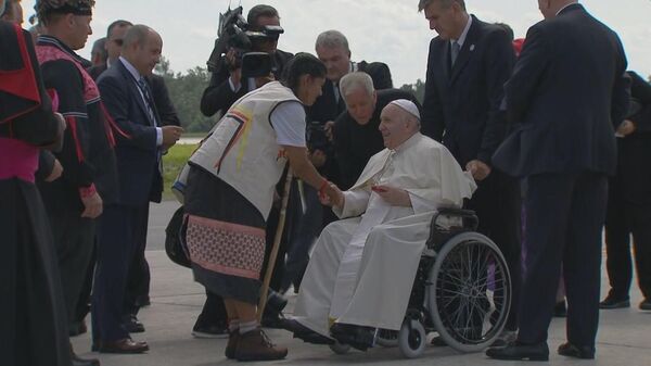 Canada: Papa Francisc in pelerinajul din Quebec - Sputnik Moldova-România