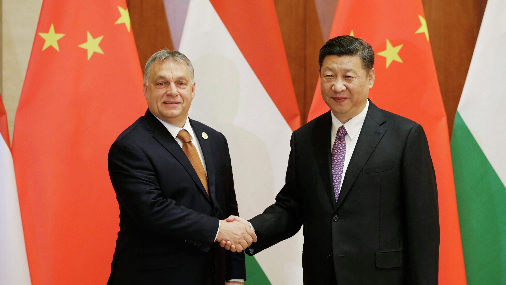 Viktor Orban și Xi Jinping - Sputnik Moldova-România, 1920, 01.08.2022
