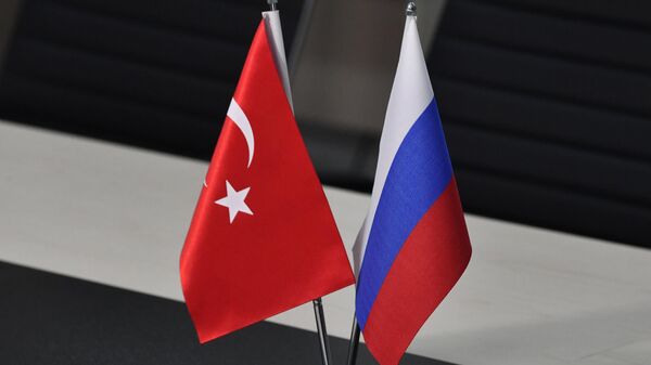 Steaguri ale Turciei și Rusiei - Sputnik Moldova