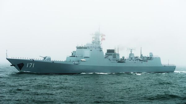 Distrugător Haiku (Proiectul 052C) al Marinei Chineze - Sputnik Moldova