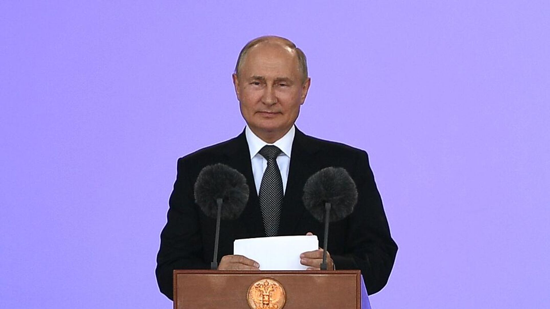 Președintele Vladimir Putin la ceremonia de deschidere a Expoziției militare „Armia-2022” - Sputnik Moldova-România, 1920, 15.08.2022