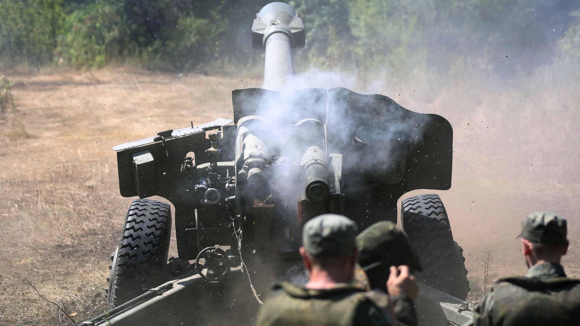 Работа артиллерии НМ ДНР на Авдеевском направлении - Sputnik Молдова, 1920, 17.08.2022