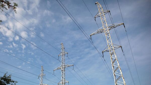 Linii de înaltă tensiune pentru transportul energie electrice - Sputnik Moldova-România
