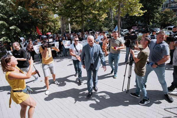 Митинг в поддержку Игоря Додона у Апелляционной палаты Кишинева - Sputnik Молдова