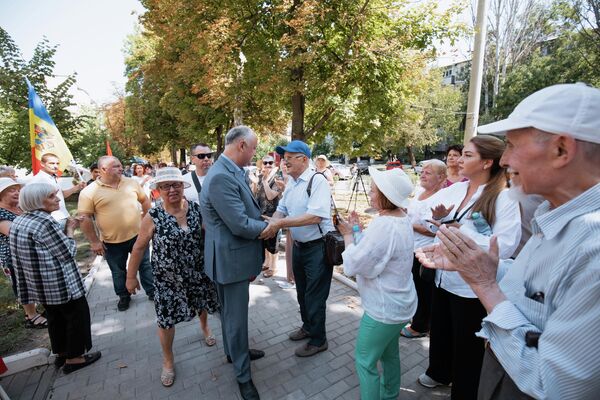 Митинг в поддержку Игоря Додона у Апелляционной палаты Кишинева - Sputnik Молдова