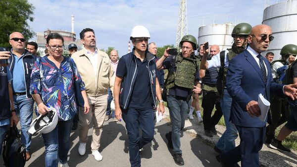 Миссия МАГАТЭ посетила Запорожскую АЭС - Sputnik Молдова