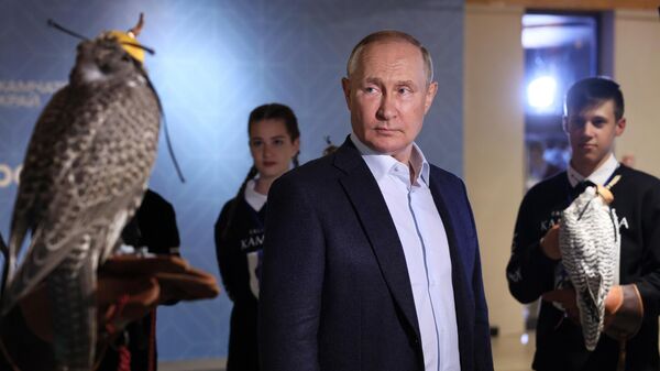 Vladimir Putin într-o călătorie în estul Rusiei - Sputnik Moldova-România